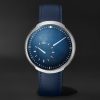 Type 8 Mechanical 42.9mm Titanium and Leather Watch, Ref. No. TYPE 8C