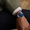 Type 8 Mechanical 42.9mm Titanium and Leather Watch, Ref. No. TYPE 8C - OU