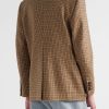 Checked Wool Blazer - BK