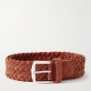4cm Woven Suede Belt 4cm Woven Suede Belt