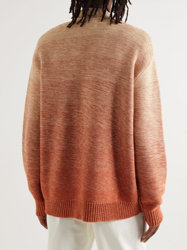 Dégradé Cotton Cardigan - BK Dégradé Cotton Cardigan - BK