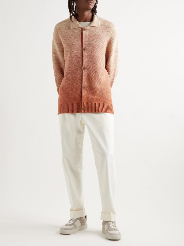 Dégradé Cotton Cardigan - OU Dégradé Cotton Cardigan - OU