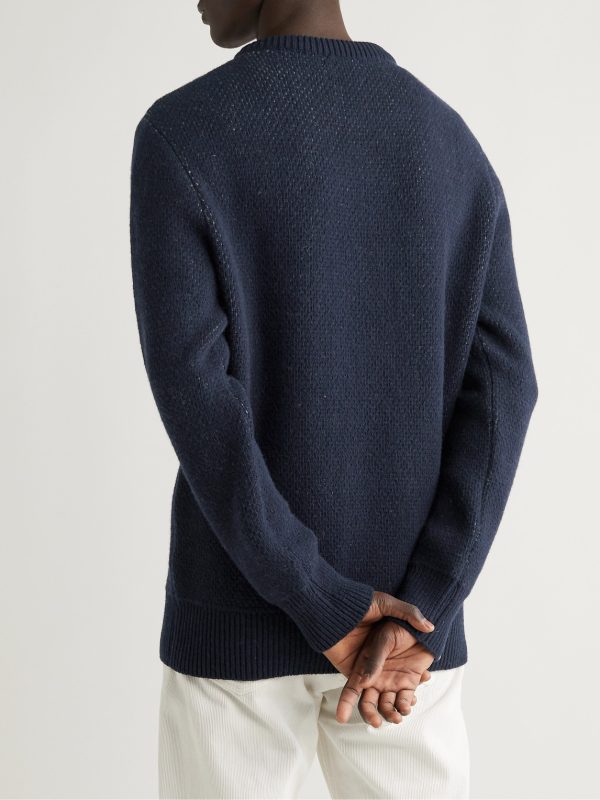 Blenheim Slim-Fit Fair Isle Wool Sweater - BK