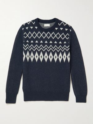 Blenheim Slim-Fit Fair Isle Wool Sweater Blenheim Slim-Fit Fair Isle Wool Sweater