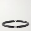 Ceramic and Silver-Tone Bracelet - BK Ceramic and Silver-Tone Bracelet - BK