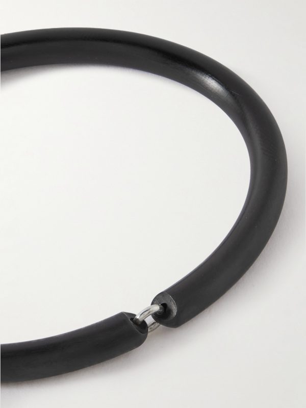 Ceramic and Silver-Tone Bracelet - CU Ceramic and Silver-Tone Bracelet - CU