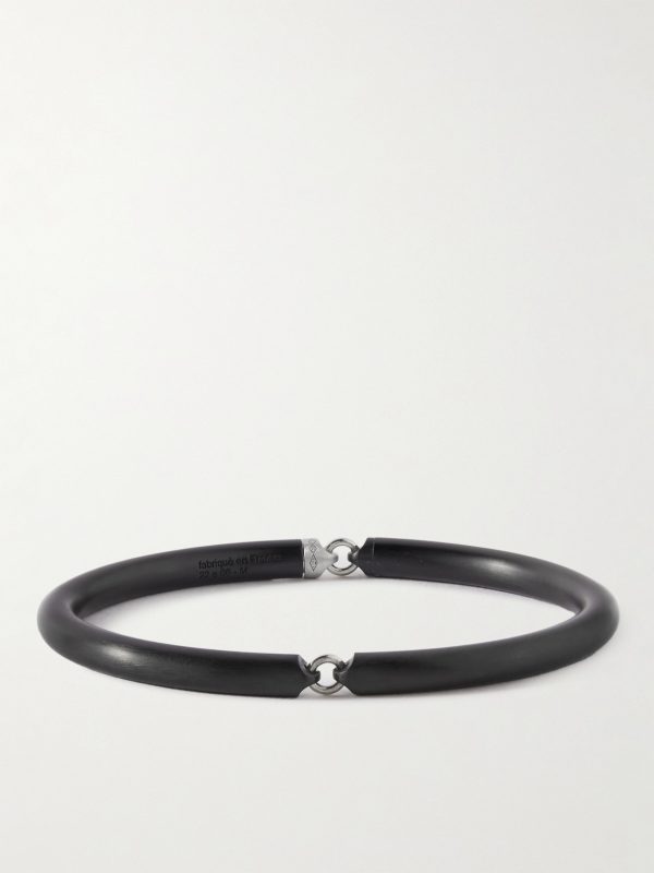 Ceramic and Silver-Tone Bracelet Ceramic and Silver-Tone Bracelet