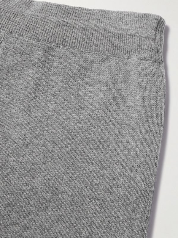 Wool and Cashmere-Blend Sweatpants - CU Wool and Cashmere-Blend Sweatpants - CU