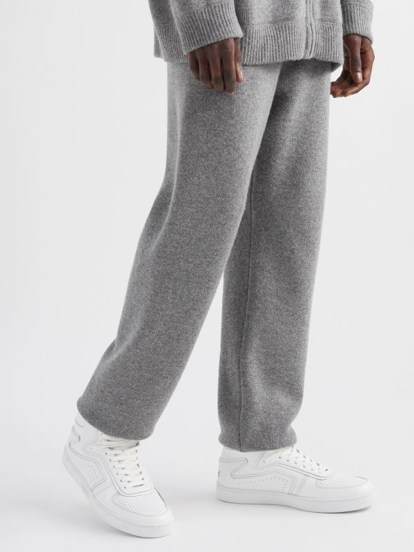 Wool and Cashmere-Blend Sweatpants - FR Wool and Cashmere-Blend Sweatpants - FR