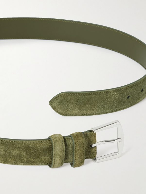 3.5cm Suede Belt - E1
