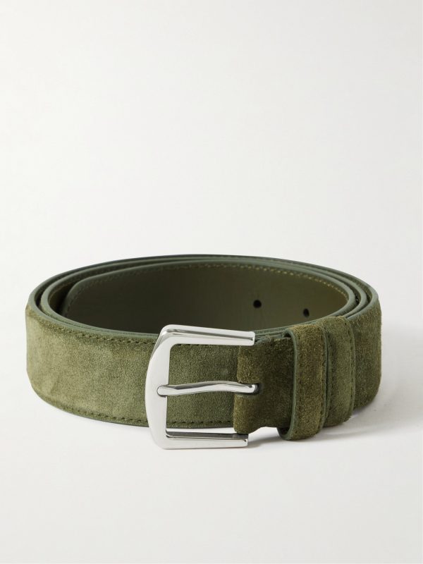 3.5cm Suede Belt