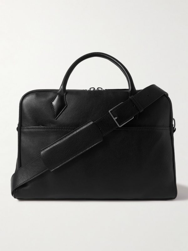 Closer All Day Full-Grain Leather Briefcase