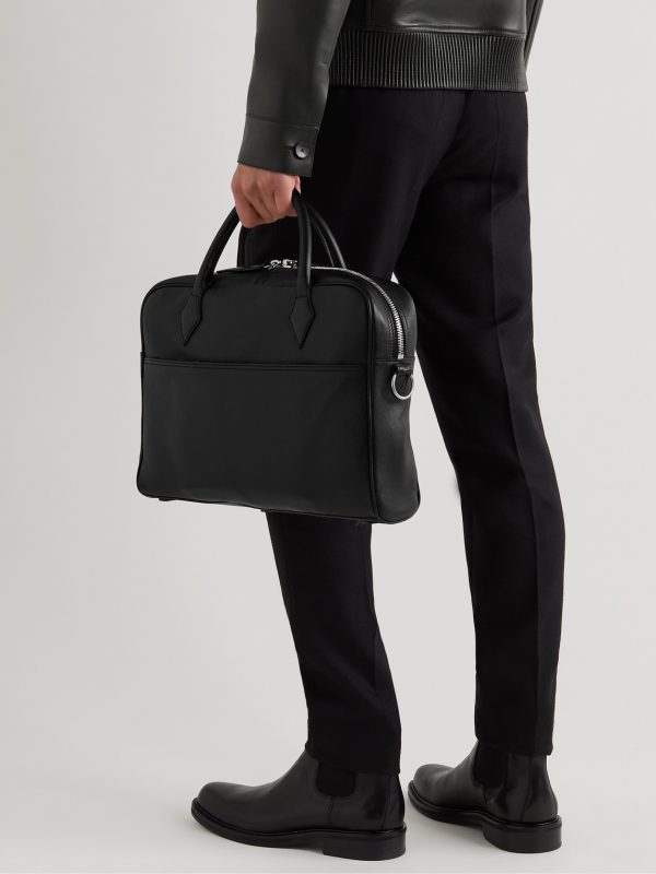 Closer All Day Full-Grain Leather Briefcase - OU
