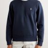 Logo-Embroidered Jersey Sweatshirt - FR Logo-Embroidered Jersey Sweatshirt - FR