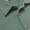 Garment-Dyed Ribbed Cotton Shirt - CU