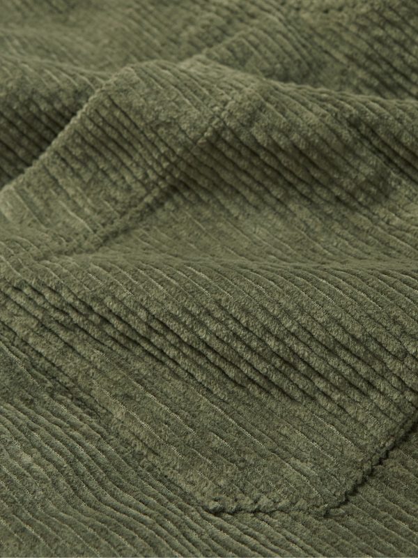 Garment-Dyed Cotton-Blend Corduroy Shirt - E1 Garment-Dyed Cotton-Blend Corduroy Shirt - E1