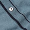 Contrast-Tipped Wool Cardigan - E1 Contrast-Tipped Wool Cardigan - E1