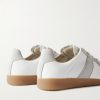 Replica Leather and Suede Sneakers - BK