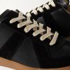 Replica Leather and Suede Sneakers - CU Replica Leather and Suede Sneakers - CU