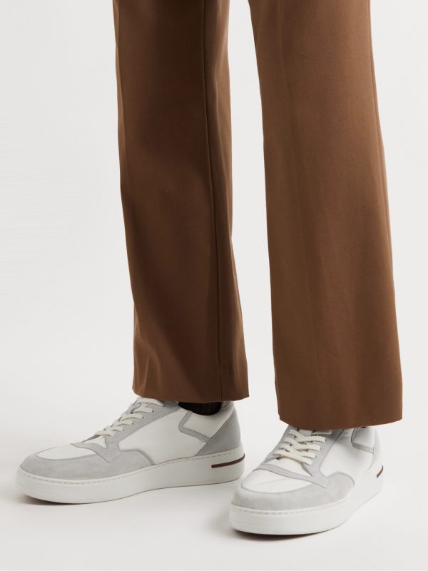 Newport Walk Suede and Shell Sneakers - E1 Newport Walk Suede and Shell Sneakers - E1