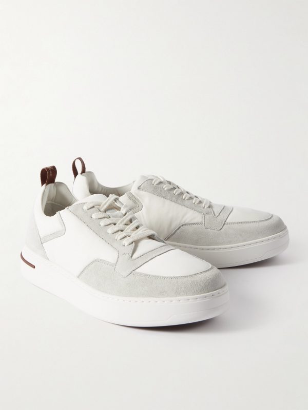Newport Walk Suede and Shell Sneakers - FR Newport Walk Suede and Shell Sneakers - FR