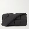 Tech Cassette Padded Intrecciato Shell Messenger Bag
