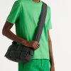 Tech Cassette Padded Intrecciato Shell Messenger Bag - OU