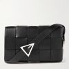 Intrecciato Leather Messenger Bag Intrecciato Leather Messenger Bag