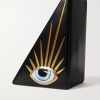 + Lito Porcelain Bookend - BK + Lito Porcelain Bookend - BK