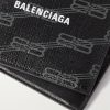 Logo-Print Cross-Grain Leather Billfold Wallet - CU