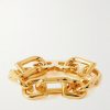 Gold-Tone Chain Bracelet - BK