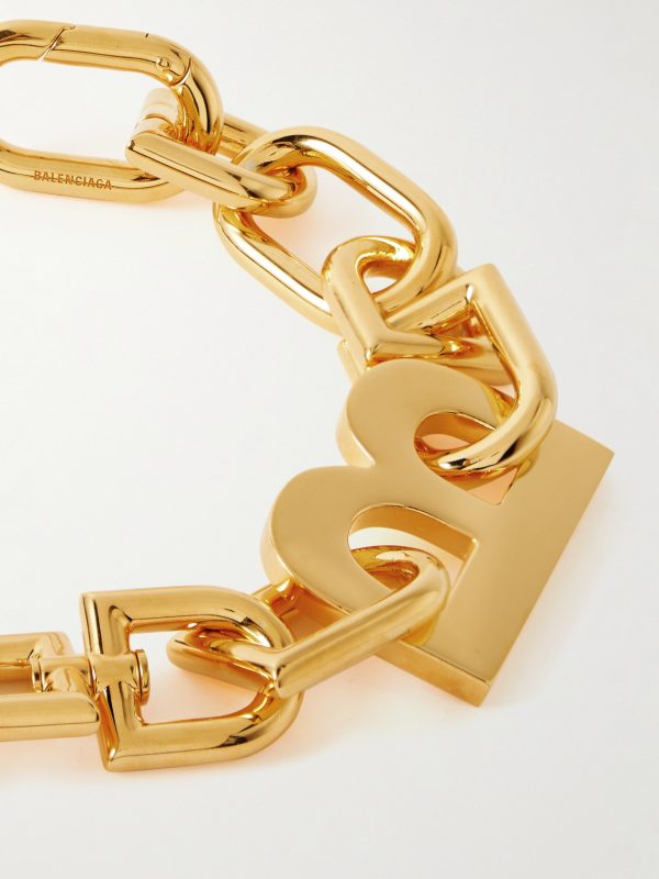 Gold-Tone Chain Bracelet - CU