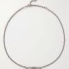 Silver-Tone Necklace - CU Silver-Tone Necklace - CU