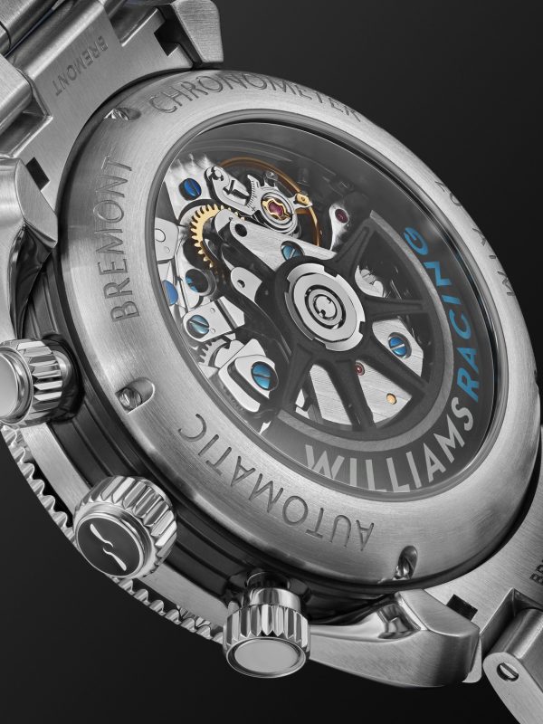 + Williams Racing Automatic Chronograph 43mm Stainless Steel Watch, Ref. No. WR-22 - E1 + Williams Racing Automatic Chronograph 43mm Stainless Steel Watch, Ref. No. WR-22 - E1