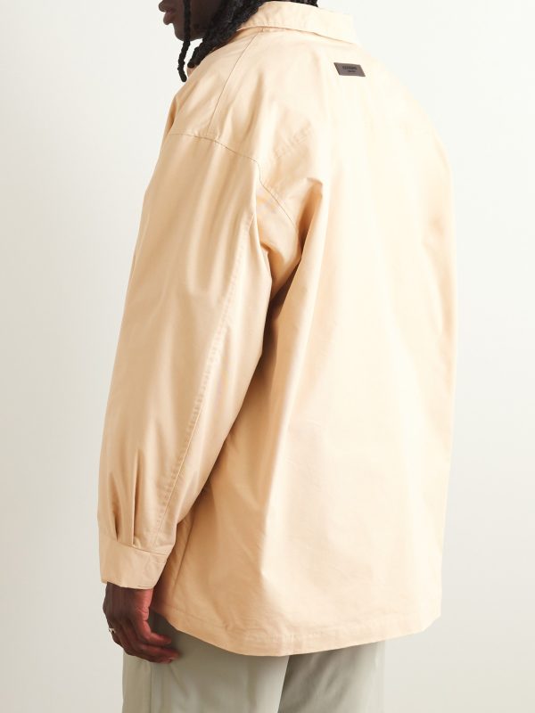 Barn Logo-Appliquéd Cotton-Blend Twill Jacket - BK Barn Logo-Appliquéd Cotton-Blend Twill Jacket - BK
