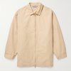 Barn Logo-Appliquéd Cotton-Blend Twill Jacket Barn Logo-Appliquéd Cotton-Blend Twill Jacket