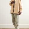 Barn Logo-Appliquéd Cotton-Blend Twill Jacket - OU Barn Logo-Appliquéd Cotton-Blend Twill Jacket - OU
