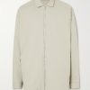 Logo-Appliquéd Padded Shell Shirt Jacket Logo-Appliquéd Padded Shell Shirt Jacket