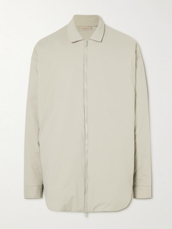 Logo-Appliquéd Padded Shell Shirt Jacket Logo-Appliquéd Padded Shell Shirt Jacket