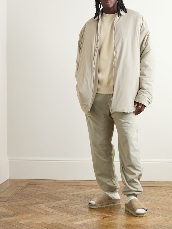 Logo-Appliquéd Padded Shell Shirt Jacket - OU Logo-Appliquéd Padded Shell Shirt Jacket - OU