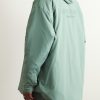 Logo-Appliquéd Padded Shell Shirt Jacket - BK Logo-Appliquéd Padded Shell Shirt Jacket - BK