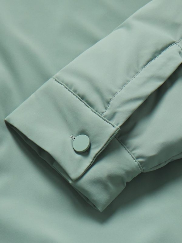 Logo-Appliquéd Padded Shell Shirt Jacket - E1 Logo-Appliquéd Padded Shell Shirt Jacket - E1