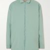Logo-Appliquéd Padded Shell Shirt Jacket Logo-Appliquéd Padded Shell Shirt Jacket