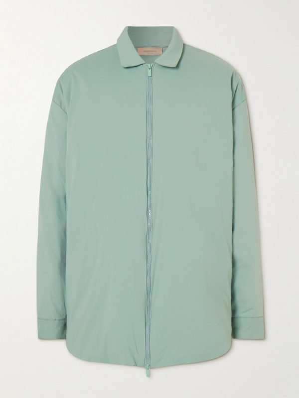 Logo-Appliquéd Padded Shell Shirt Jacket Logo-Appliquéd Padded Shell Shirt Jacket