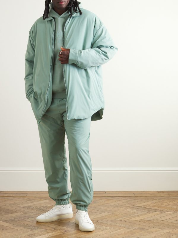 Logo-Appliquéd Padded Shell Shirt Jacket - OU Logo-Appliquéd Padded Shell Shirt Jacket - OU