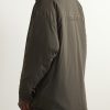 Logo-Appliquéd Padded Shell Shirt Jacket - BK