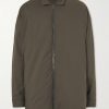 Logo-Appliquéd Padded Shell Shirt Jacket
