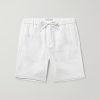 Felipe Straight-Leg Linen and Cotton-Blend Drawstring Shorts Felipe Straight-Leg Linen and Cotton-Blend Drawstring Shorts