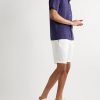 Felipe Straight-Leg Linen and Cotton-Blend Drawstring Shorts - OU Felipe Straight-Leg Linen and Cotton-Blend Drawstring Shorts - OU