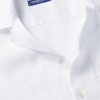 Angelo Camp-Collar Linen Shirt - CU Angelo Camp-Collar Linen Shirt - CU